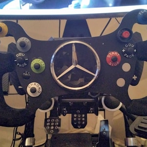 Sim Racing Mercedes AMG GT3/GT4 Steering Wheel - Etsy