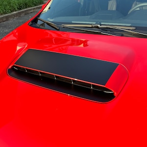 Matte Black Hood Scoop Decal For Subaru WRX 2022-2025 – Pre-Cut Vinyl Overlay, Easy Install