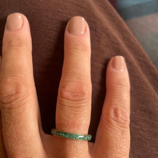 Memorial Ashes Channel Ring 3.2mm Silver, Gold Tungsten or Rose Gold ...