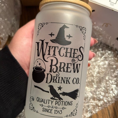 Personalized Witch Tracker Bottle - Witches Brew Coffee Co. - Gift Idea For Witch/ Halloween main image 0