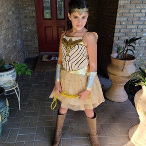 Wonder Woman Costume Tiara/cosplay/halloween Costume/kids/gift for Her ...