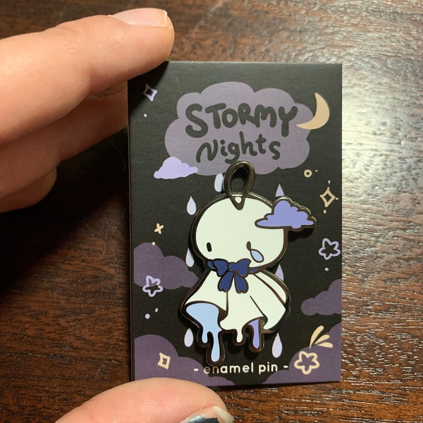 Teru Teru Bozu Large Hard Enamel Pin - Etsy