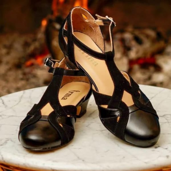 Women Vintage Solid Cotton Spring Flat Shoes main image 0