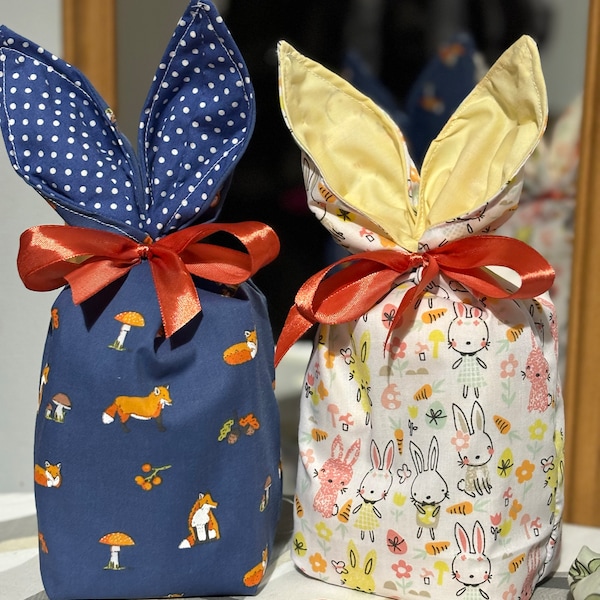 Bunny Ear Treat Bag Sewing Pattern – Beginner Friendly (PDF Pattern) - Etsy