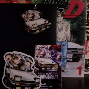 頭文字D 藤原拓海 池谷樹 トヨタ AE86 トレノ 1stステージ ドリフト