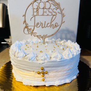 Happy 80th Birthday Cake Topper, Custom Cake Topper for Birthday With ...