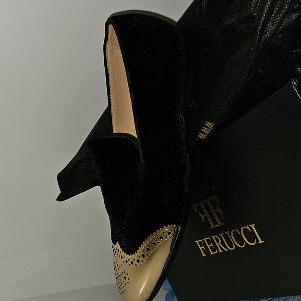 ferucci spiked loafers