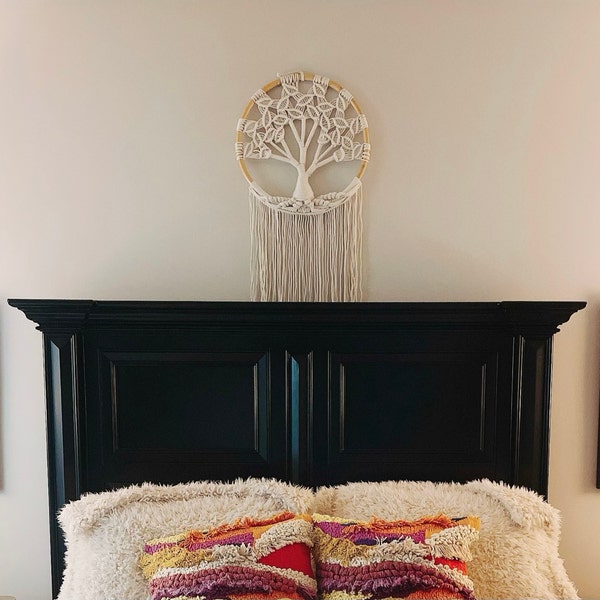 Large Boho Tree of Life Dream Catcher Tree of Life Wall Hanging ...