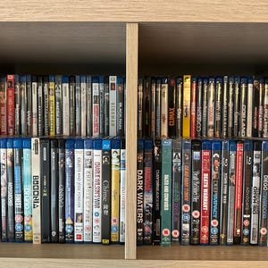 Kallax Regal Einsatz für DVDs / DVD Regal IKEA / Kallax Einsatz
