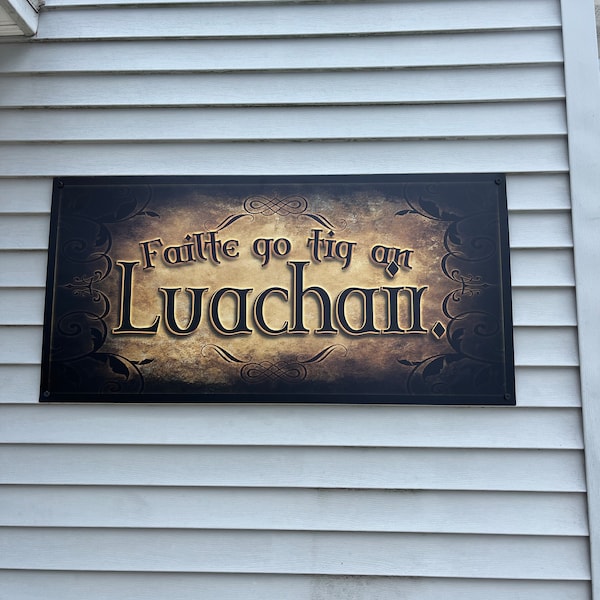 Irish Pub Bar Sign Personalized | Custom Bar Wall Decor | Personalized ...