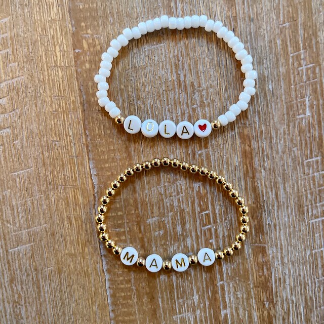 2025 Word of the Year Bracelet | Personalized Bracelet | Name