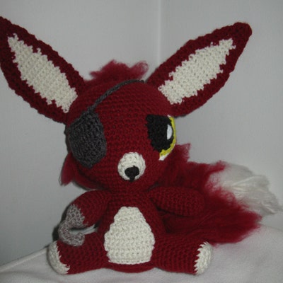 Five Nights at Freddy's Foxy Crochet Pattern Digital Download. This is ...