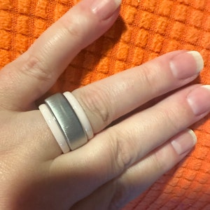 Ceramic Wedding Band - High Polished, Hypoallergenic, Scratch Resistant, Multiple Colors & Widths