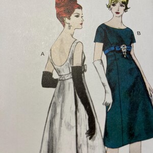 V1965 Vogue 1965 Sewing Pattern Vintage 1960's Design Misses
