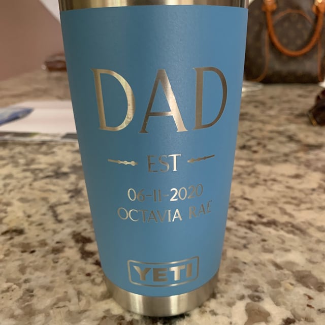 Best Dad By Par Personalized Engraved YETI Tumbler - Father's Day Gift! –  Sunny Box