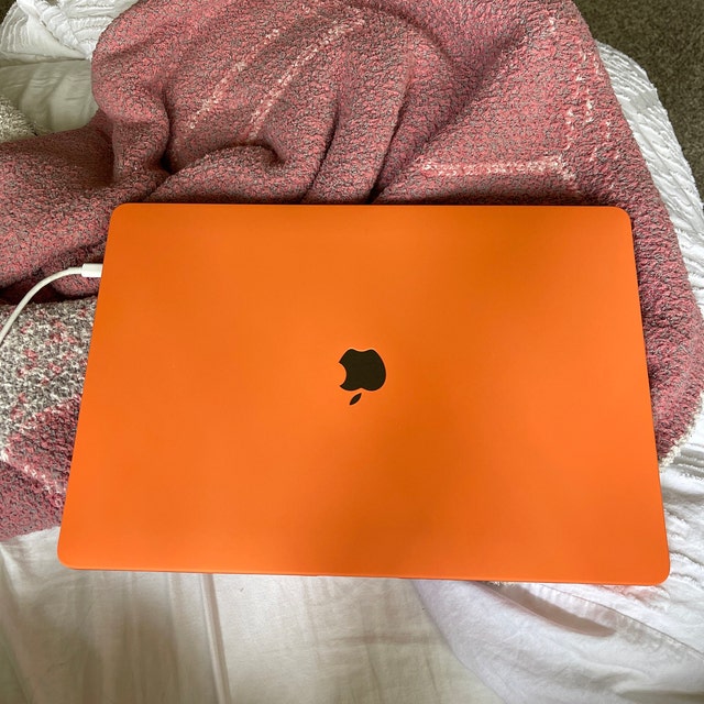 orange macbook case