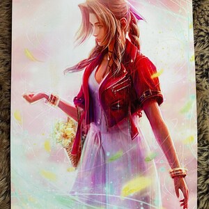 エアリス ファイナルファンタジーVII リメイク - 限定版ファインアート