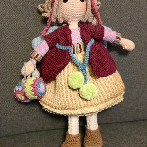 Crochet Pattern for Doll LUMI, Pdf deutsch, English, Français ...