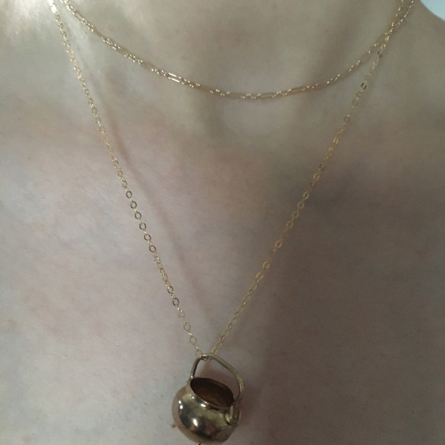 18 Inch 14K Gold Filled Cable Chain Necklace CG1 - Etsy