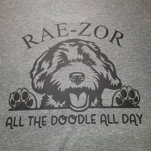 Labradoodle Goldendoodle Peeking Dog Commercial Breed Labradoodle Mom ...