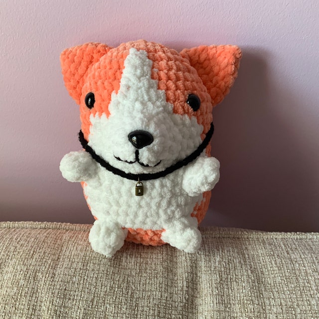 Crochet Pattern Chubby Corgi -  Portugal