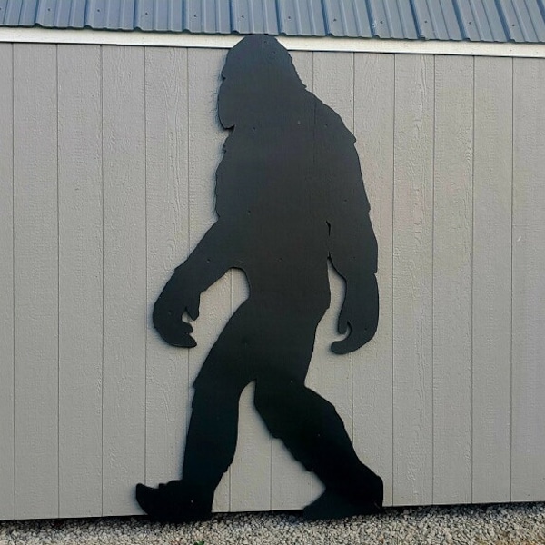 7ft 8ft 10ft Life Size Bigfoot Pattern , Yeti, Sasquatch Silhouette ...