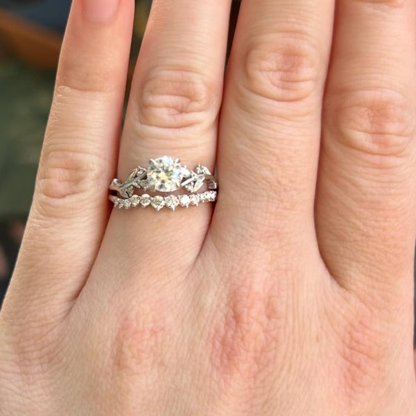 Solitaire Pear Teal Sapphire Engagement Ring - Rose Gold Branch Twist ...