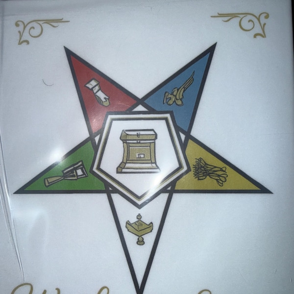 White and Gold Personalized OES Journal | Worthy Matron Gift | Order of ...