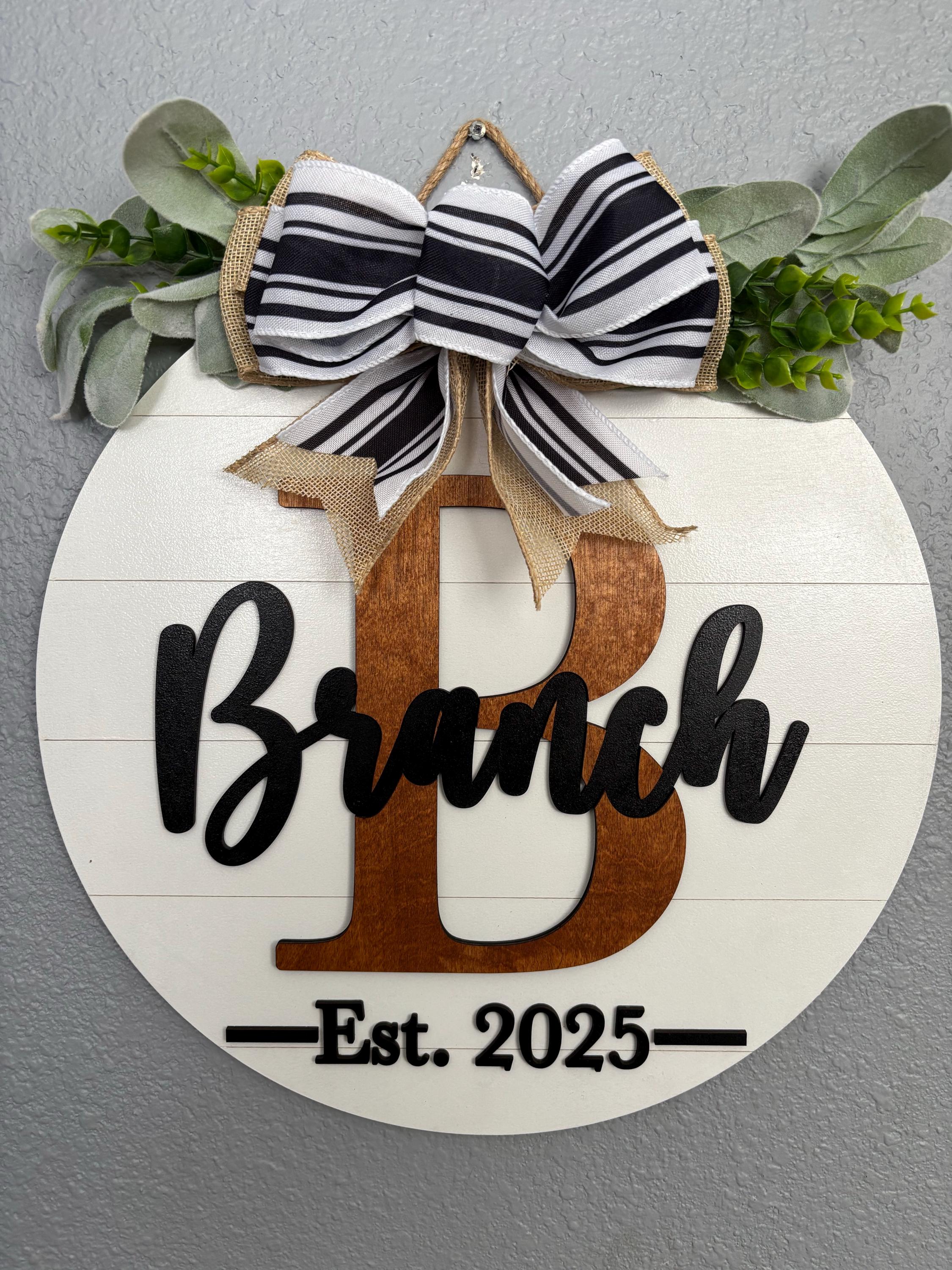 Last name front door sign|Last name door sign|Welcome sign|Last name sign|Welcome sign with last name|Family name door sign|Family wood sign
