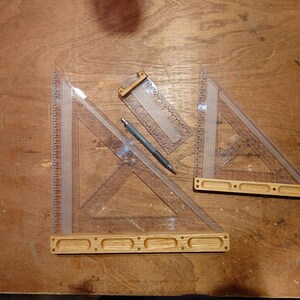 Mirock Square Metric Brass 120mm Nice Gift for Woodworker - Etsy