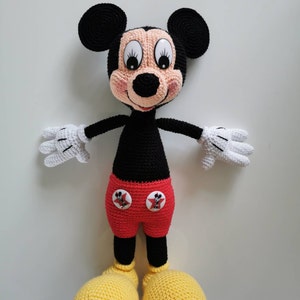 ミッキーのあみぐるみ柄 - Etsy 日本