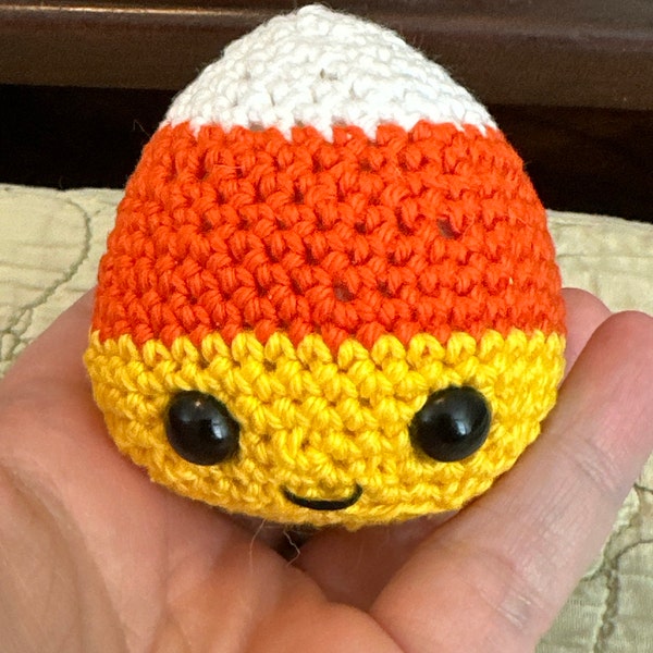 Amigurumi Candy Corn Crochet Pattern: Easy Halloween DIY (PDF Pattern ...