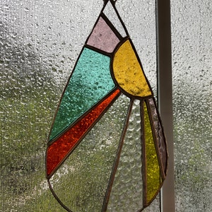 PATTERNS 2 Rainbow Drop Stained Glass Patterns Digital | Etsy