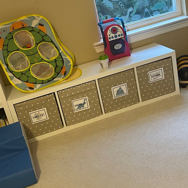 CUSTOM Printable Toy Labels for Organizing Playroom - Custom ...