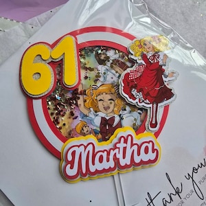 Candy Candy Cake Topper