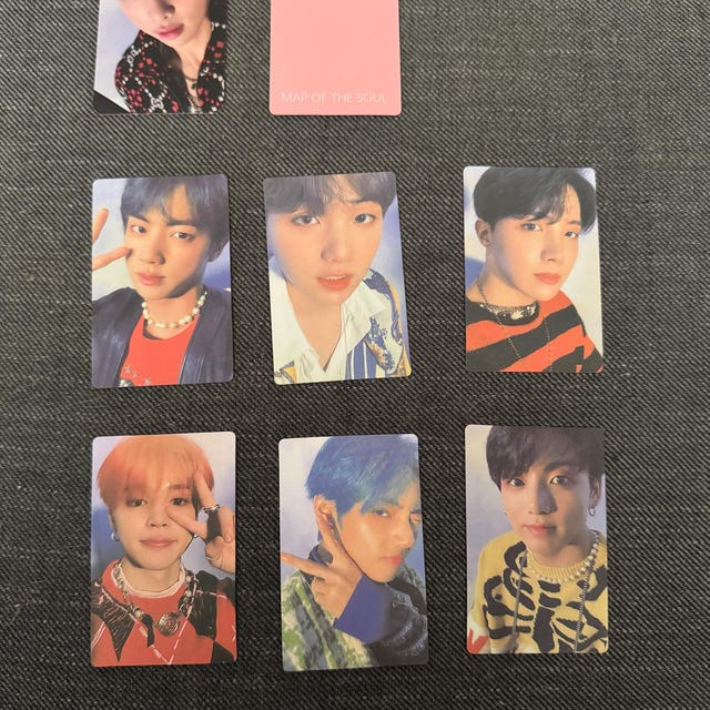 Bts Map of the Soul Persona Version 4 Photocard - Etsy
