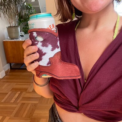 dolce vita cow print booties