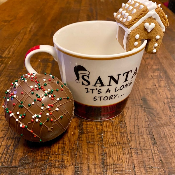 Mini Gingerbread House Cookie Cutter Mug Topper Etsy Mini gingerbread house cookie cutter mug topper etsy