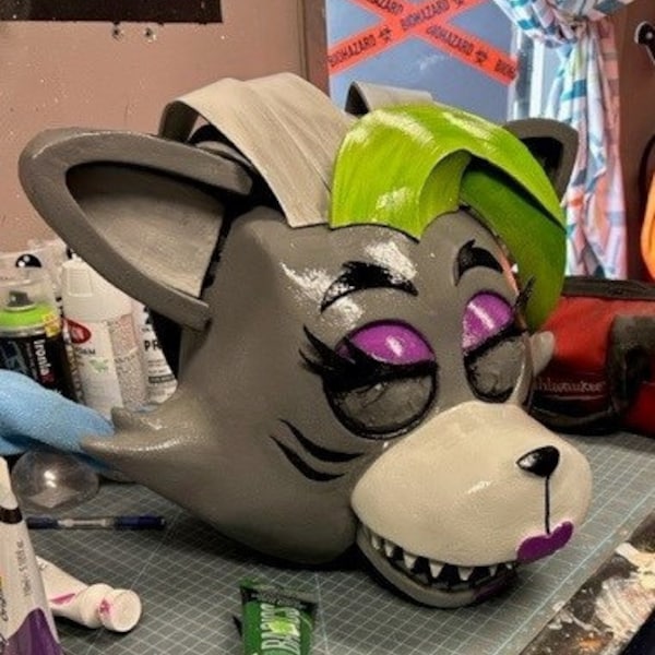 Roxy Furry Full Wearable Body Parts With Head Template for EVA Foam ...