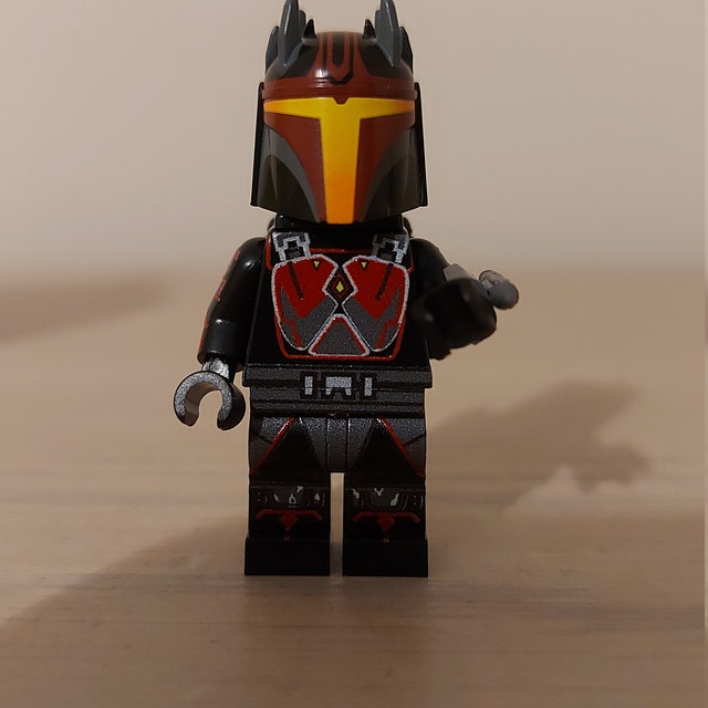 Gar Saxon Super Commando Mandalorian Custom Printed Minifig Star Wars Inspired Etsy UK