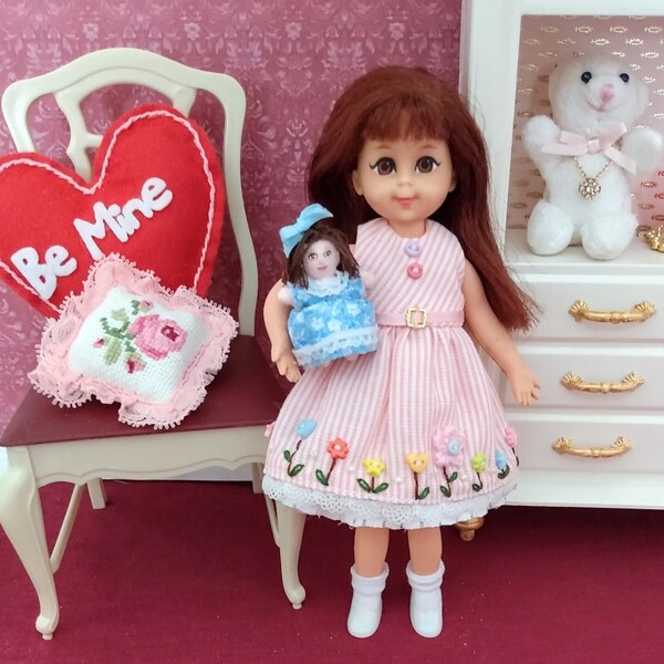 PDF Sewing Pattern 1:6 Scale Cloth Doll Family, DIY Posable Miniature ...