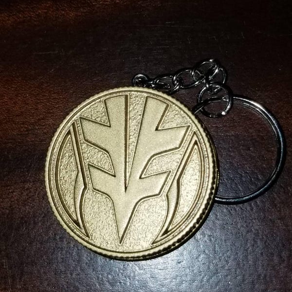 Mighty Morphin Power Rangers Key Chain - Etsy