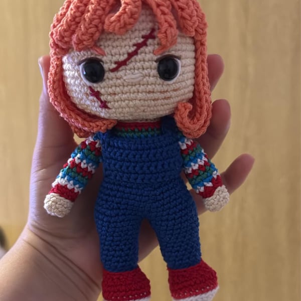 Crochet Doll Amigurumi Pattern Chucky Doll, PDF Pattern, English ...