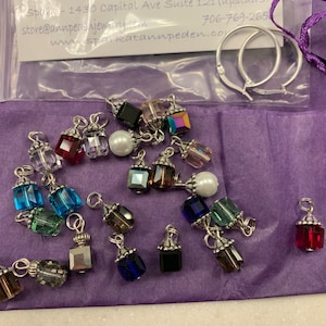 Alpha Epsilon Phi AEP Sorority Greek Pearl Toggle Bracelet With Lavaliere - Australia