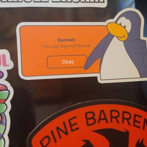 Club Penguin Vibing Meme  Sticker for Sale by samchhapman