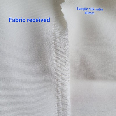 Ivory Silk Fabric 19mm Silk Satin Fabric 19mm Silk Charmeuse - Etsy