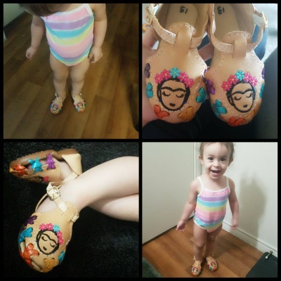 huaraches de frida kahlo