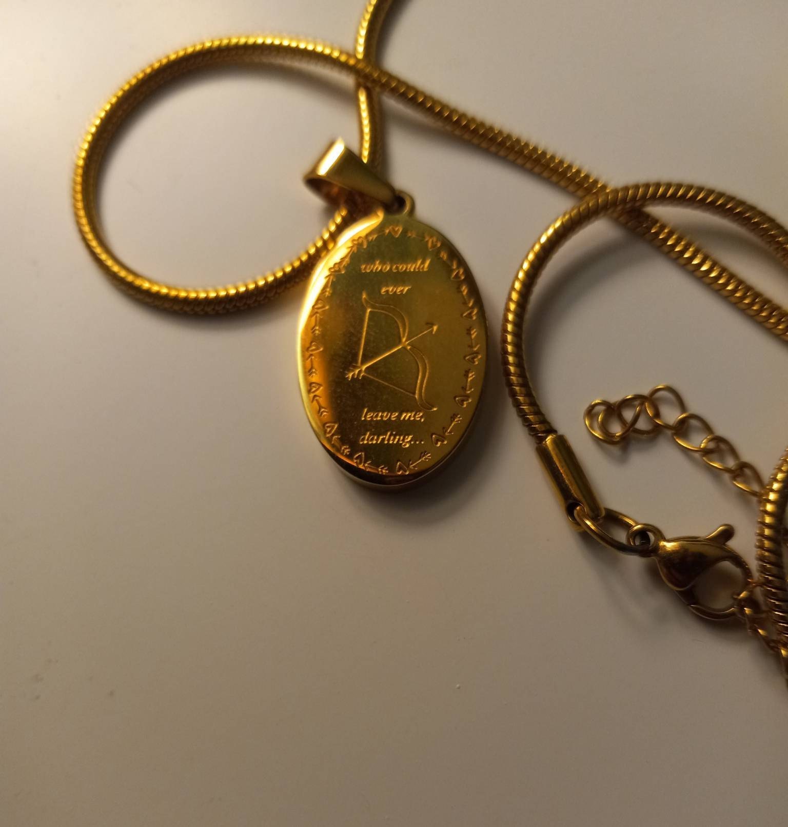 archer necklace double sided | waterproof & won’t tarnish