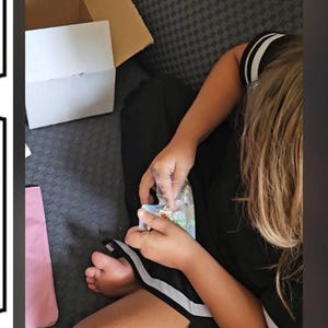 Kimberly added a photo of their purchase