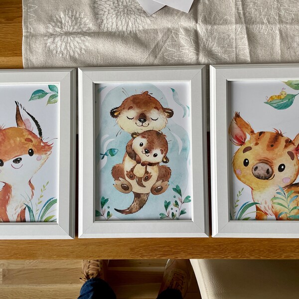 WANDKIND Poster Kinderzimmer Poster 3er Set Premium Produktbild-Vorschau 5